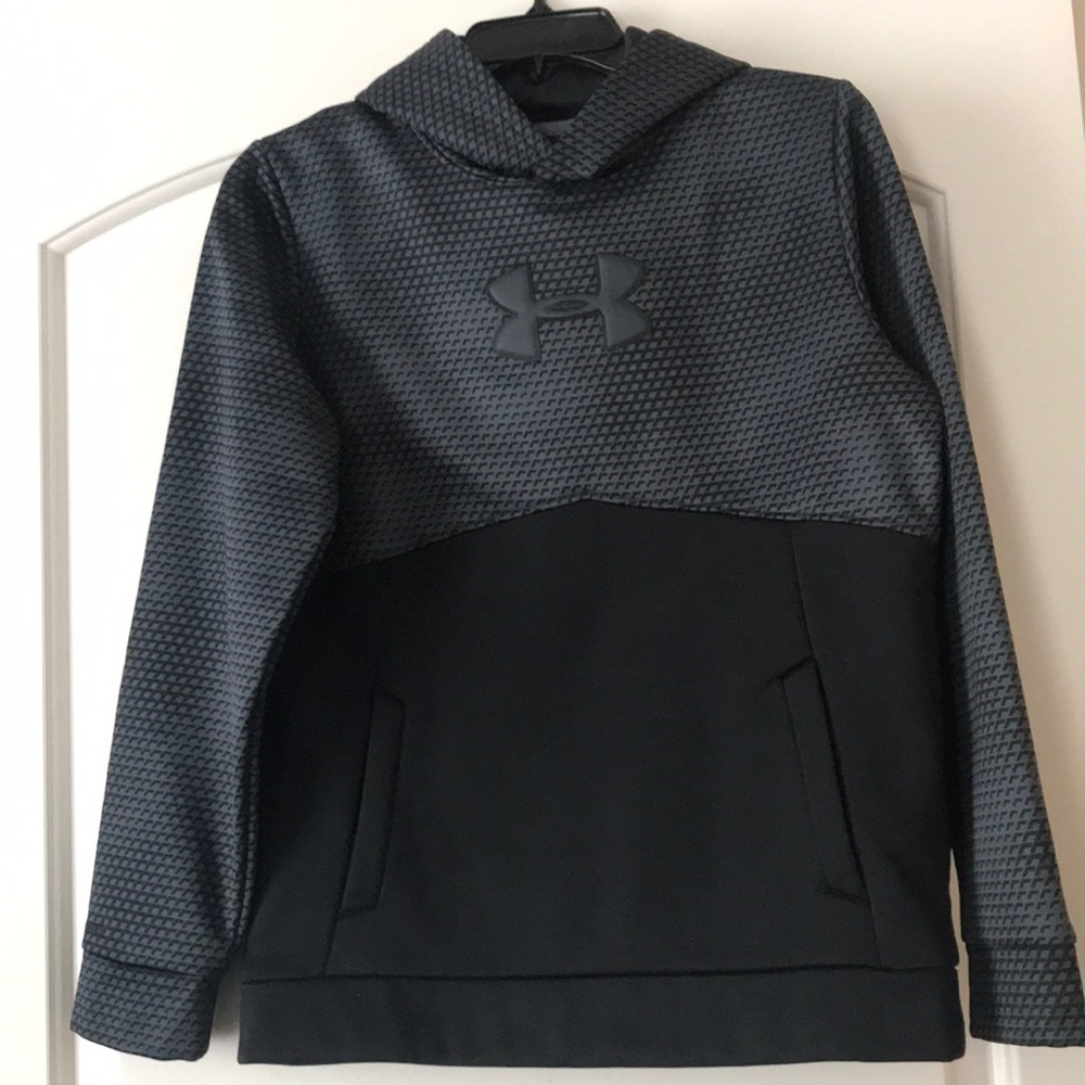 Black and Gray UA Hoodie